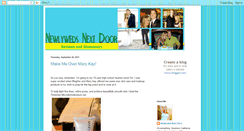 Desktop Screenshot of newlywedsnextdoorreviews.blogspot.com