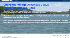 Desktop Screenshot of cherokeevillagear.blogspot.com