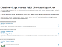 Tablet Screenshot of cherokeevillagear.blogspot.com