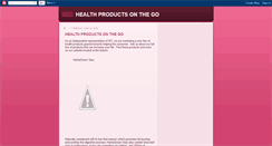 Desktop Screenshot of healtproducts.blogspot.com