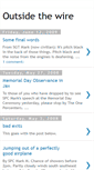 Mobile Screenshot of outsidethewire82.blogspot.com