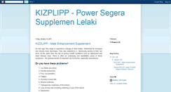 Desktop Screenshot of kizlippsupplemenlelaki.blogspot.com