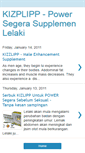 Mobile Screenshot of kizlippsupplemenlelaki.blogspot.com