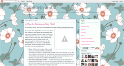 Desktop Screenshot of childbirthand.blogspot.com
