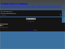 Tablet Screenshot of competenciahumana-leidy.blogspot.com