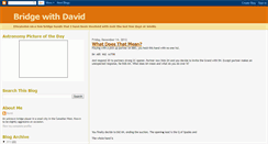 Desktop Screenshot of bridgewithdavid.blogspot.com
