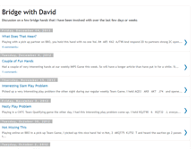 Tablet Screenshot of bridgewithdavid.blogspot.com