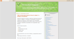Desktop Screenshot of permaculturapatagonia.blogspot.com