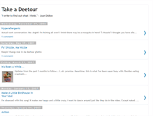 Tablet Screenshot of deetour.blogspot.com