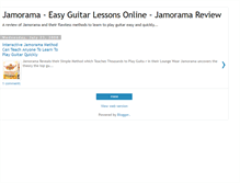 Tablet Screenshot of learntoplayguitar-jamorama.blogspot.com