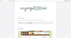 Desktop Screenshot of everythingdesignish.blogspot.com