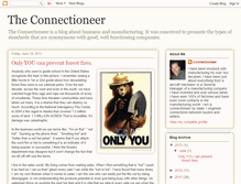 Tablet Screenshot of connectioneer.blogspot.com