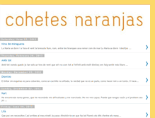 Tablet Screenshot of cohetesnaranjas.blogspot.com