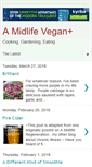 Mobile Screenshot of midlifevegan.blogspot.com