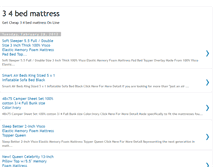 Tablet Screenshot of 34bedmattresschoices.blogspot.com