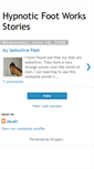 Mobile Screenshot of hypnoticfootworks.blogspot.com