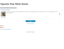 Tablet Screenshot of hypnoticfootworks.blogspot.com