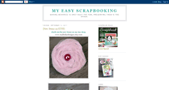 Desktop Screenshot of myeasyscrapbooking.blogspot.com