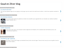 Tablet Screenshot of goudenzilverblog.blogspot.com