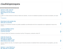 Tablet Screenshot of claudialopezzapata.blogspot.com
