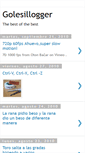Mobile Screenshot of golesillogger.blogspot.com