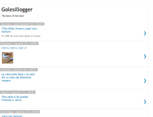 Tablet Screenshot of golesillogger.blogspot.com