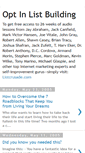 Mobile Screenshot of list-building.blogspot.com