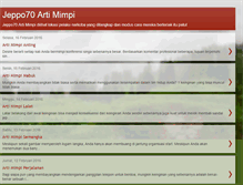 Tablet Screenshot of jeppo70.blogspot.com