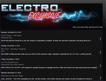 Tablet Screenshot of electroexclusive.blogspot.com