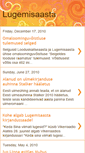Mobile Screenshot of lugemisaasta.blogspot.com
