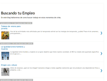 Tablet Screenshot of buscandotuempleo.blogspot.com