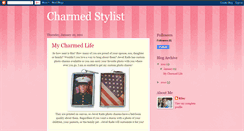 Desktop Screenshot of charmed-stylist.blogspot.com