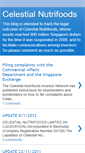 Mobile Screenshot of celestialnutrifoods.blogspot.com