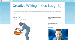 Desktop Screenshot of creativewriting4kids-venkatesh9.blogspot.com