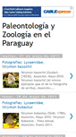 Mobile Screenshot of paraguaypaleozoo.blogspot.com