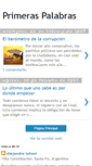Mobile Screenshot of blogprimeraspalabras.blogspot.com