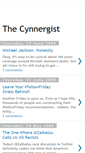 Mobile Screenshot of cynnergist.blogspot.com