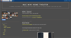 Desktop Screenshot of macminihometheater.blogspot.com