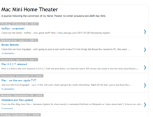 Tablet Screenshot of macminihometheater.blogspot.com