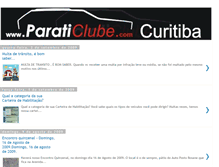 Tablet Screenshot of paraticlubedecuritiba.blogspot.com