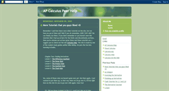 Desktop Screenshot of calhelp.blogspot.com