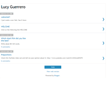 Tablet Screenshot of misslucyguerrero.blogspot.com