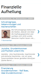 Mobile Screenshot of finanzielle-aufhellung.blogspot.com