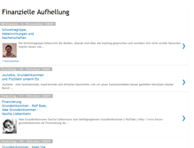 Tablet Screenshot of finanzielle-aufhellung.blogspot.com