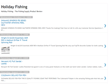 Tablet Screenshot of holiday-fishing.blogspot.com