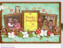 Tablet Screenshot of amaliesarmfuls.blogspot.com