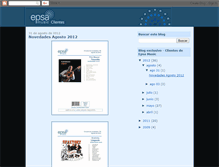 Tablet Screenshot of epsamusicclientes.blogspot.com