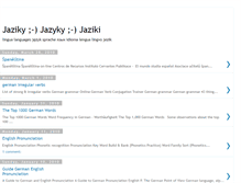 Tablet Screenshot of jaziky.blogspot.com