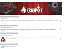 Tablet Screenshot of frikibot.blogspot.com