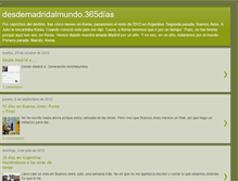 Tablet Screenshot of desdemadridalmundoen365dias.blogspot.com